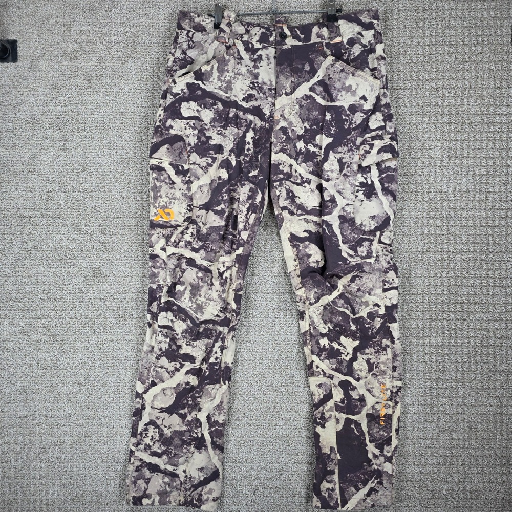First Lite Corrugate Guide Pant Mens Large Camo Hunting Pants Specter 34x32